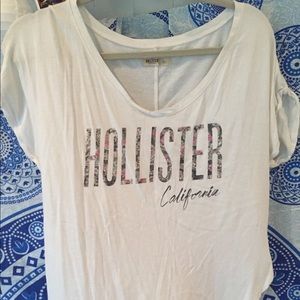 Loose white Hollister tee